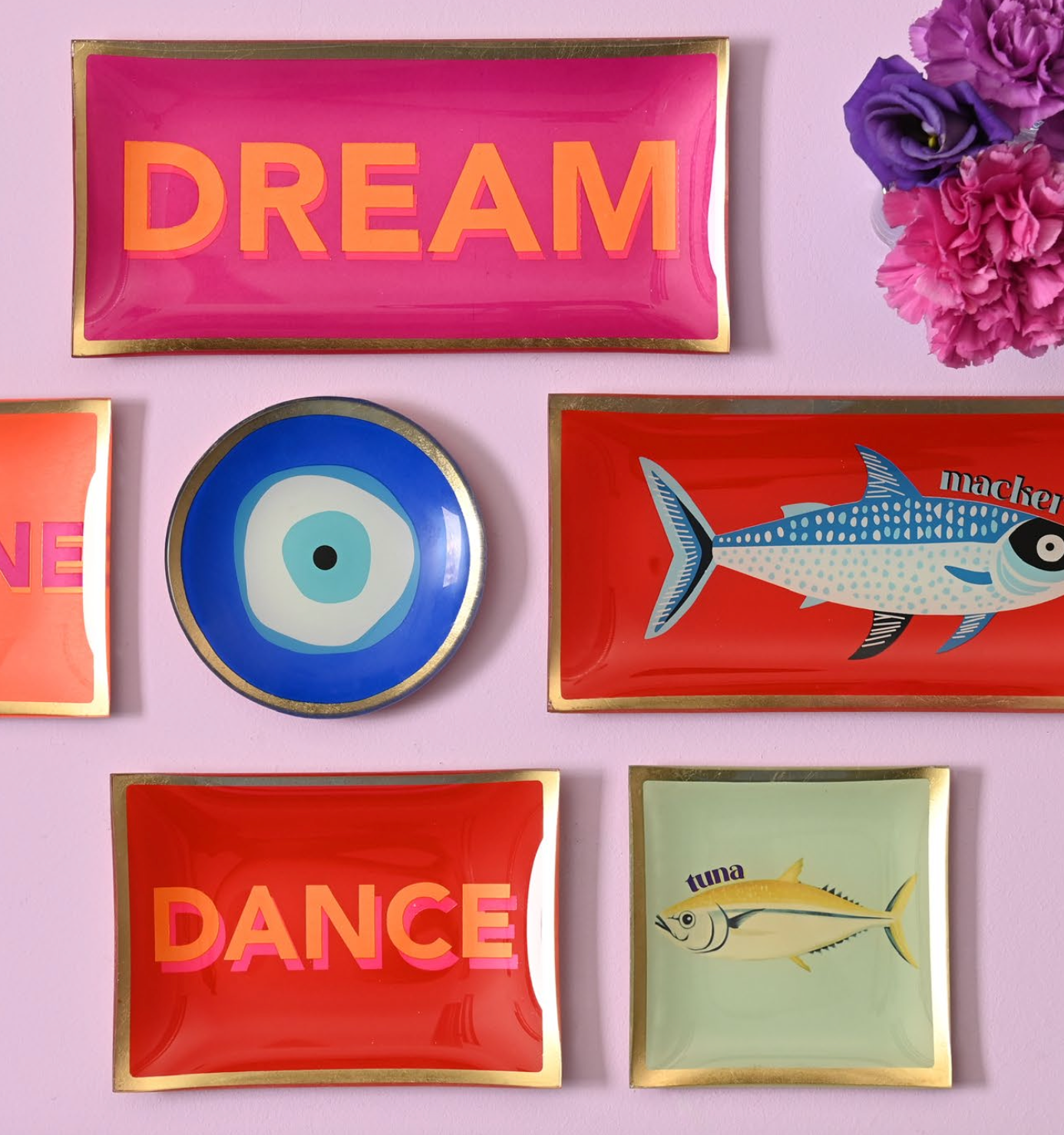 LOVE PLATES L - DREAM FUXIA