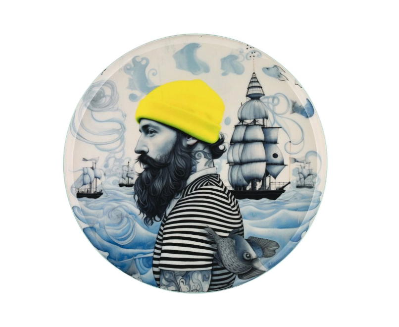LOVE TRAYS M - VASSOIO DECORATIVO MARINAIO