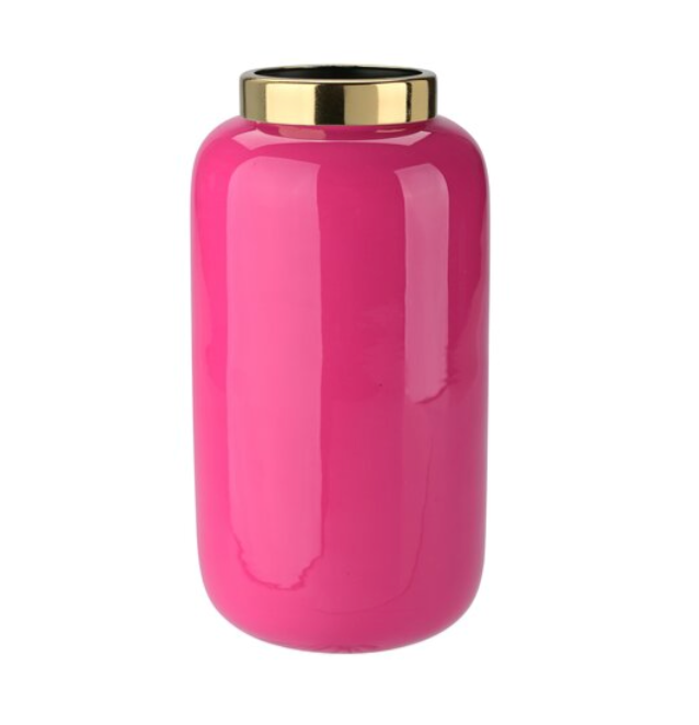 SAIGON XS - VASO CON ANELLO IN METALLO