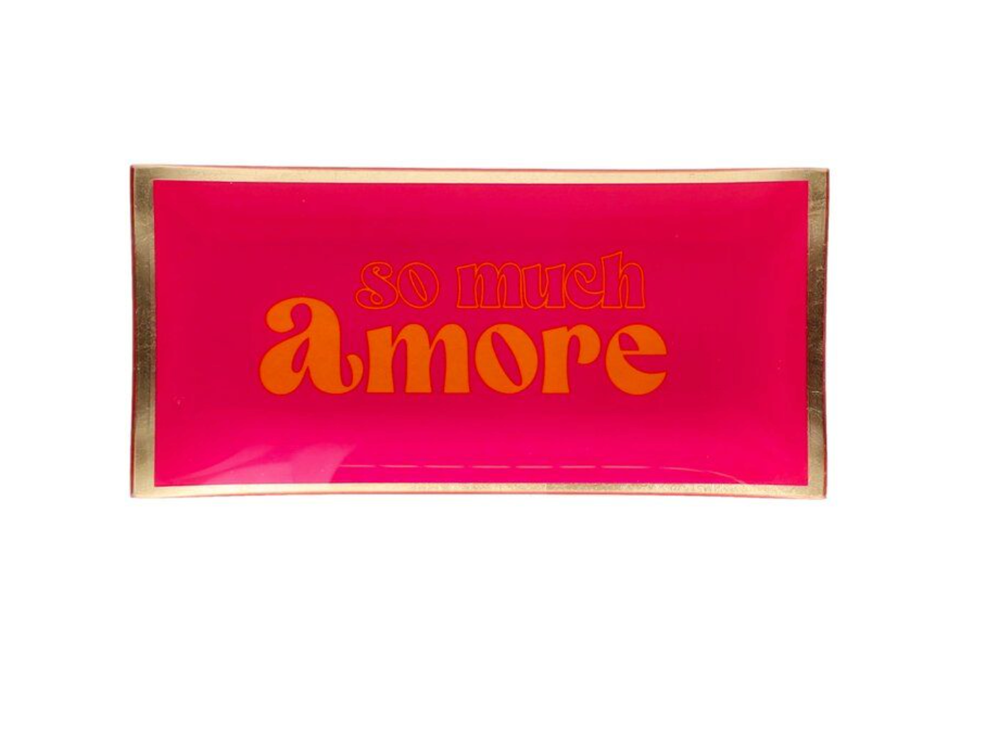 LOVE PLATES L - SO MUCH AMORE FUXIA