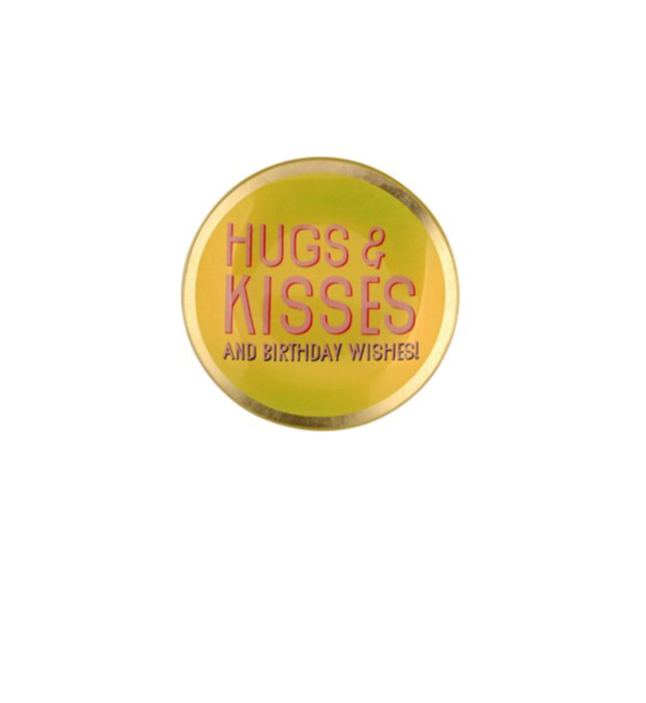 LOVE PLATES S - HUGS & KISSES