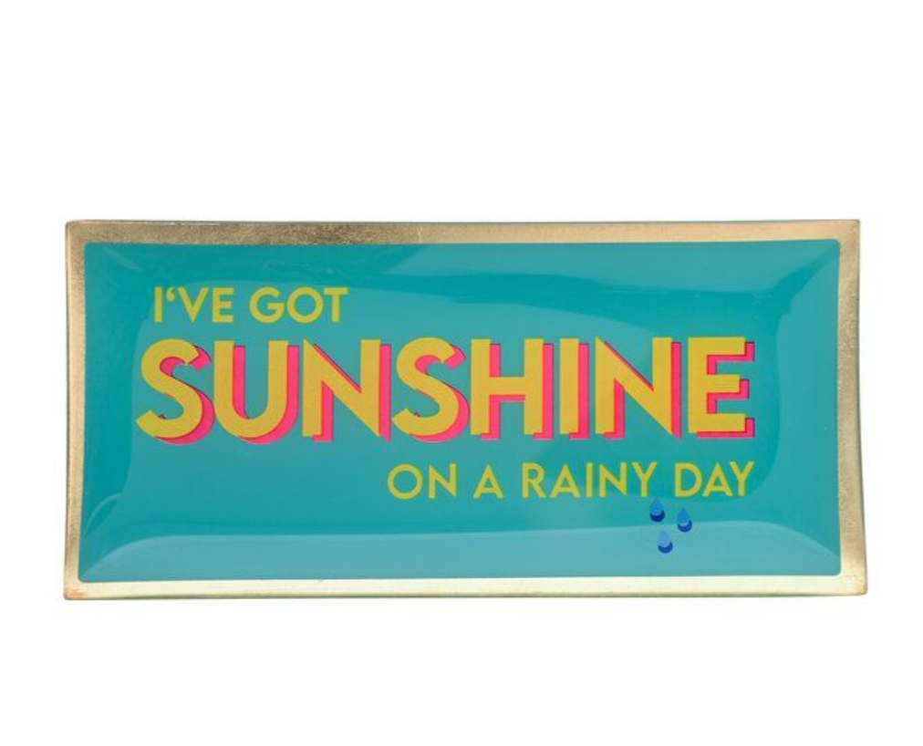 LOVE PLATES L - I'VE GOT SUNSHINE ON A RAINY DAY