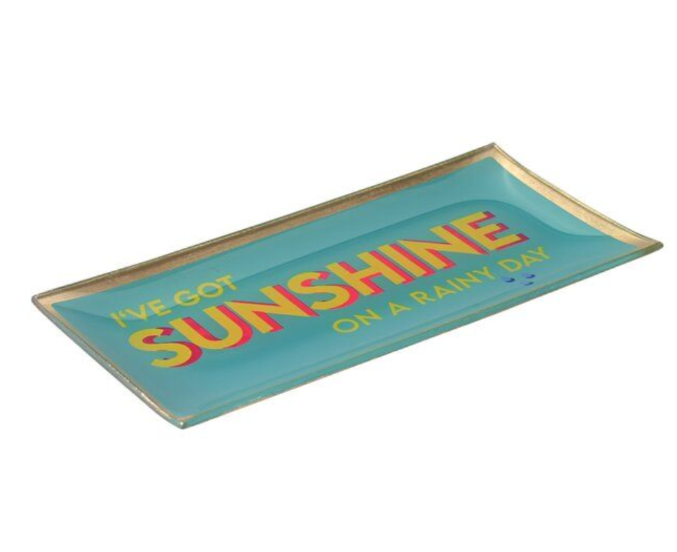LOVE PLATES L - I'VE GOT SUNSHINE ON A RAINY DAY
