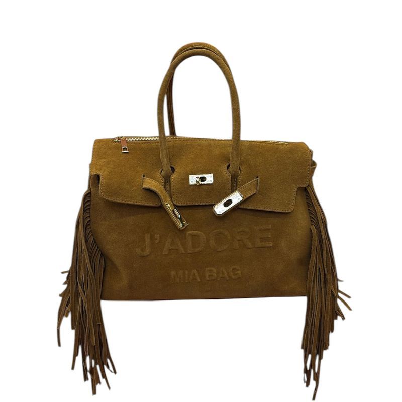 BORSA DUE MANICI FRANGE J'ADORE