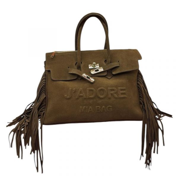 BORSA DUE MANICI FRANGE J'ADORE