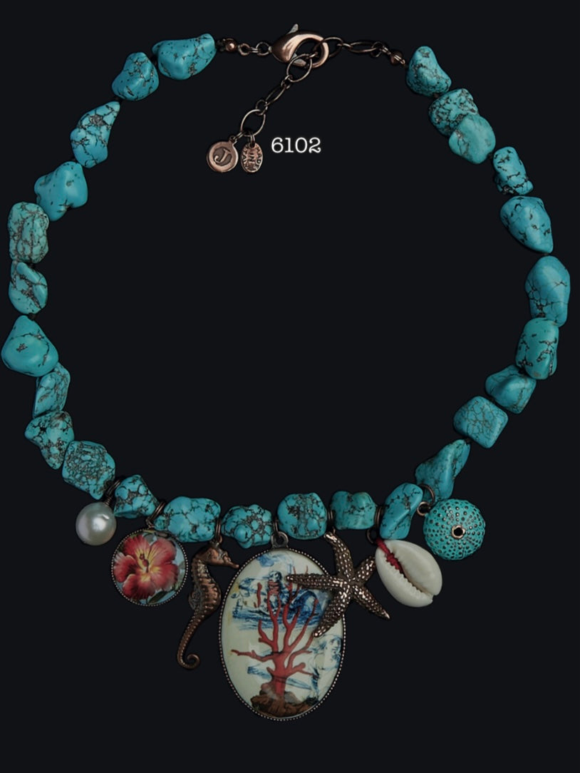 6102 GIROCOLLO HOWLITE IRREGOLARE