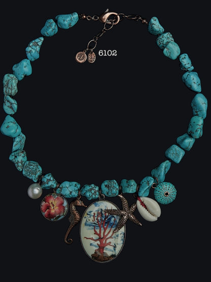 6102 GIROCOLLO HOWLITE IRREGOLARE