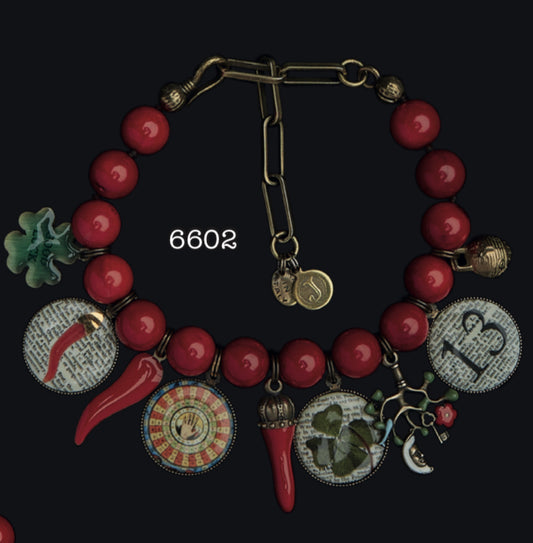 6602 BRACCIALE CORALLO BAMBOO