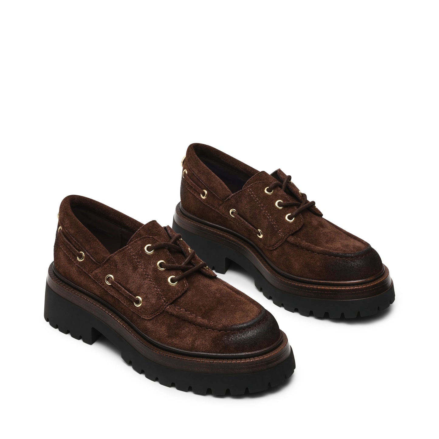 DETROIT SUEDE MARRONE