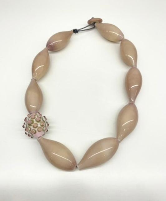 COLLANA SEMI SOFFIATA