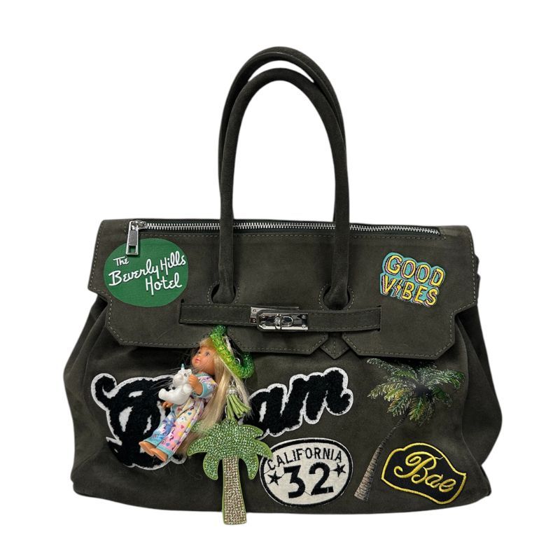 BORSA DUE MANICI PATCH CALIFORNIA
