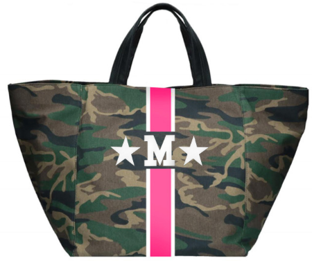 Shopper Mini camouflage Streifen classic